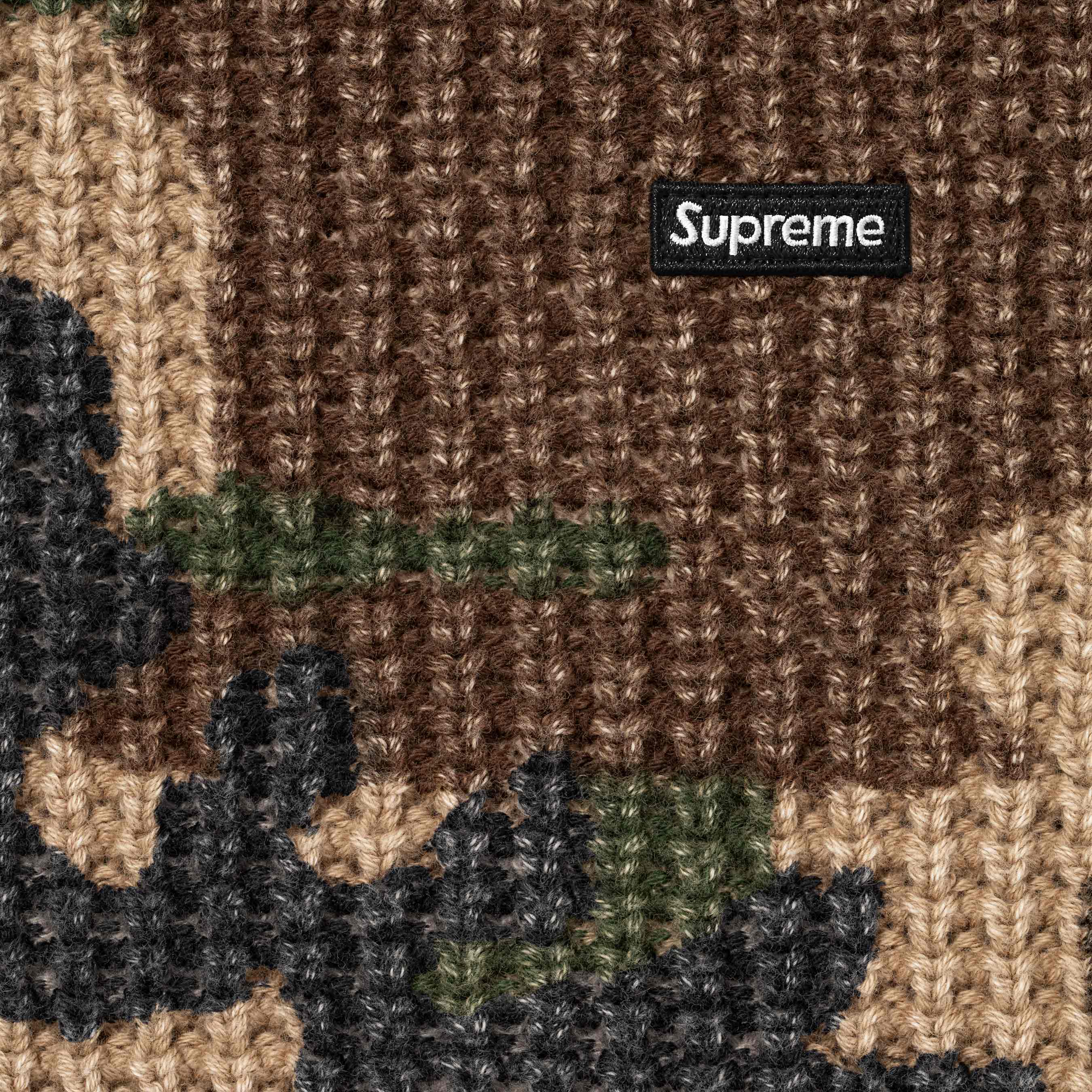 Washed Small Box Waffle Sweater view 13